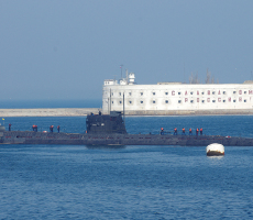 Украинская подводная лодка "Запорожье". Фото: Алексей Павлишак/ТАСС